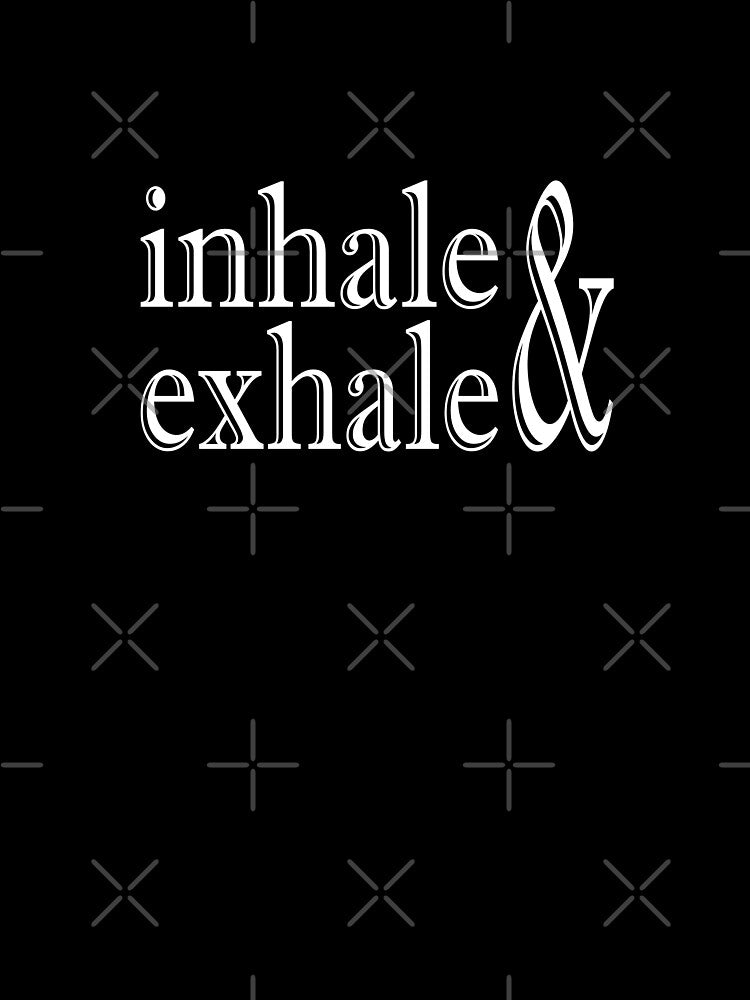Kopie von Kopie von Kopie von Kopie von inhale exhale - breathe yoga by LioPart