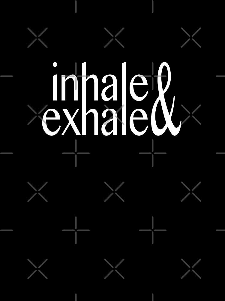 Kopie von Kopie von Kopie von Kopie von Kopie von inhale exhale - breathe yoga by LioPart