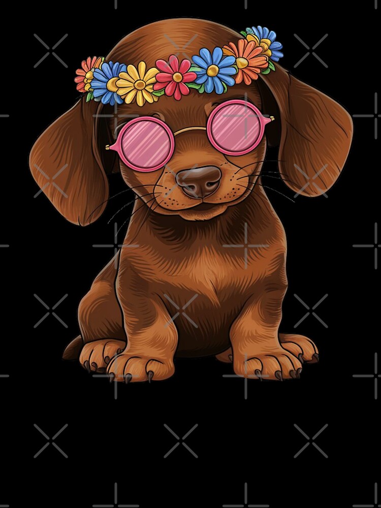 Retro Dachshund Diva by NiRia Spot
