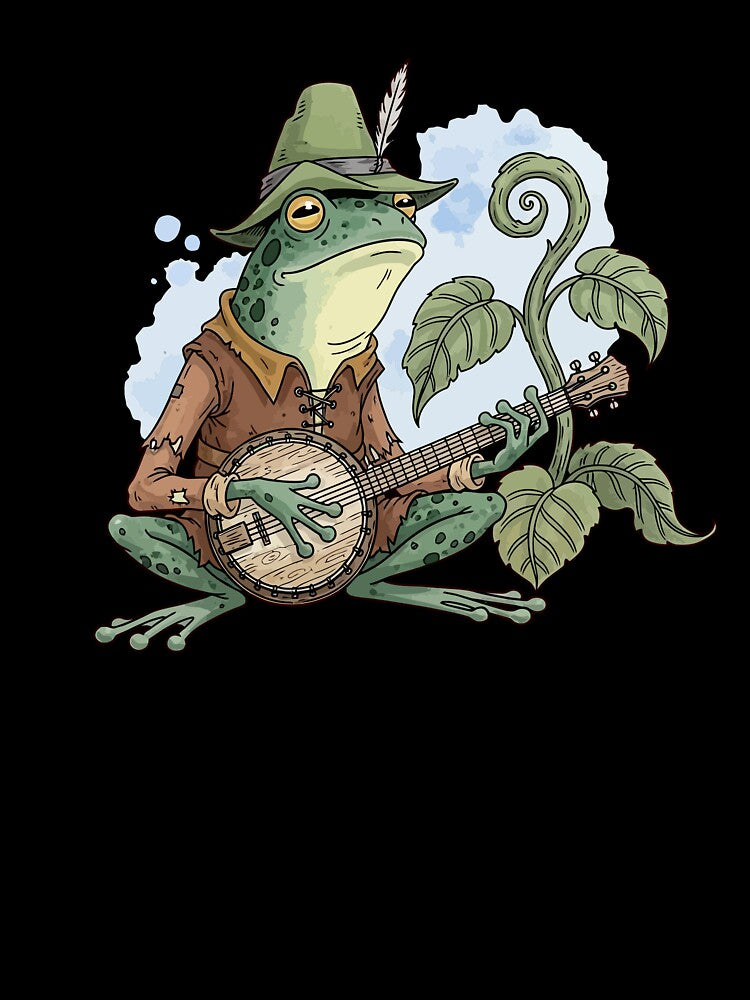 Cottagecore Banjo Frog Music by StudioJohan
