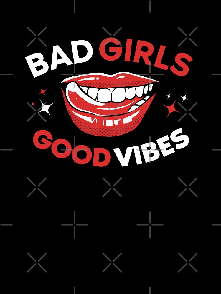 Bad girls good vibes red hot lips licking tongue by portrait4you