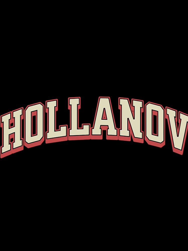 Hollanov Classic Varsity Letter by clarabersetart