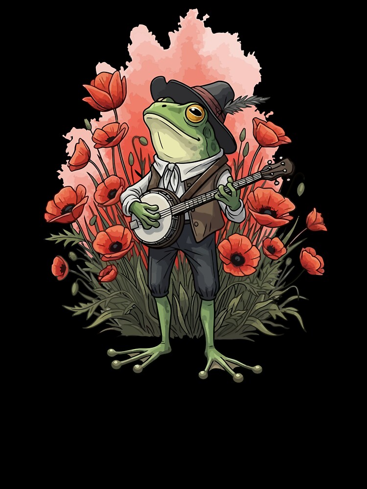 Cute Banjo Playing Toad by StudioJohan