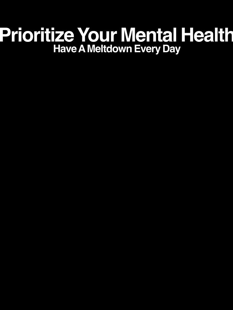 Mental Health Affirmation by M34Kdesign
