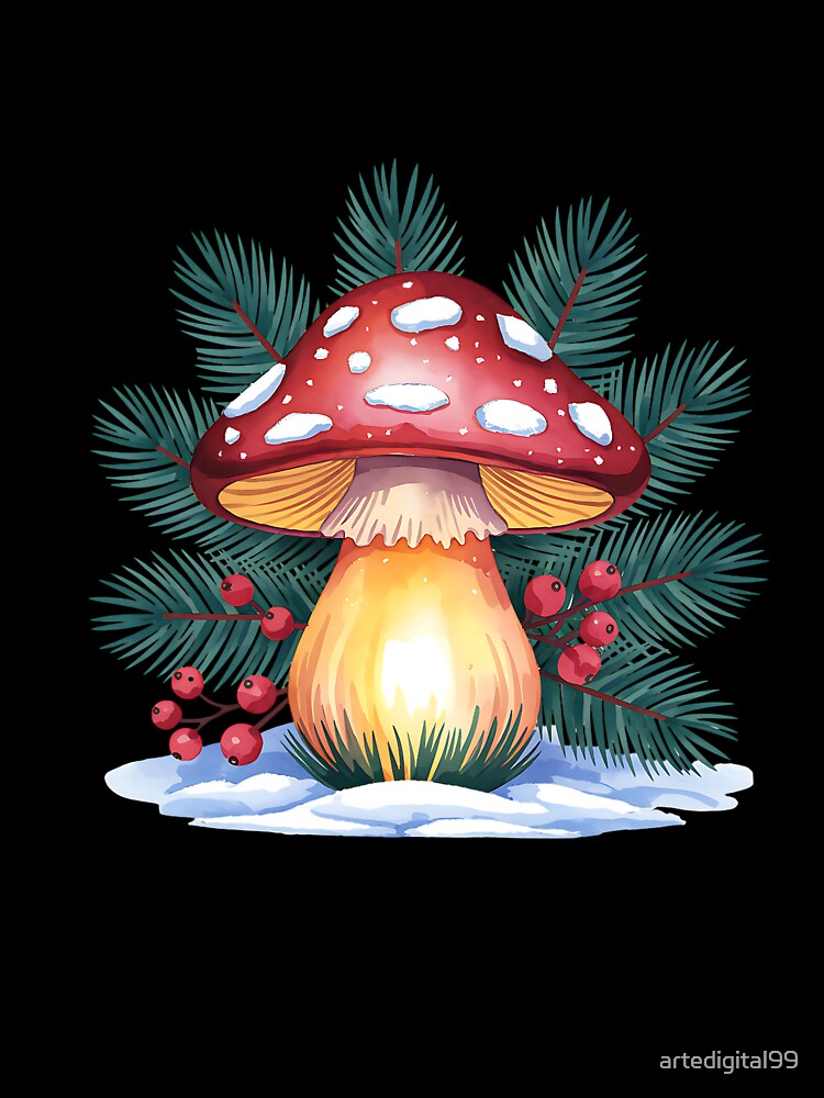 Holiday Spirit Watercolor – Christmas Graphic Design by artedigital99