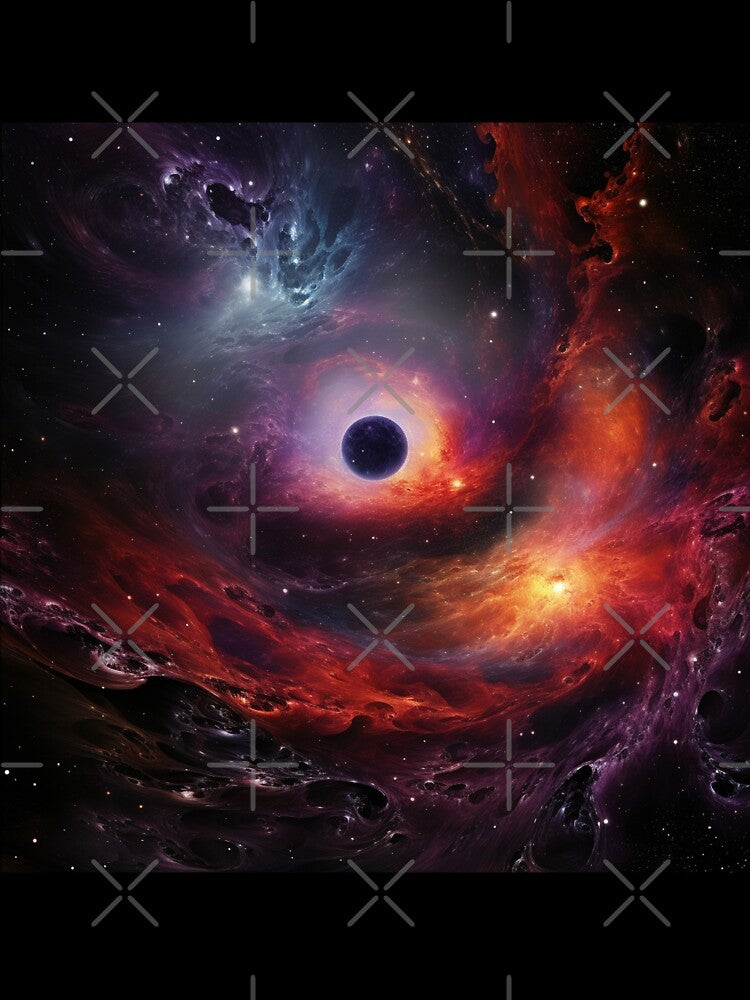 Dark Fantasy Landscape - Black Hole Gravity by Fantasy Masterpiece