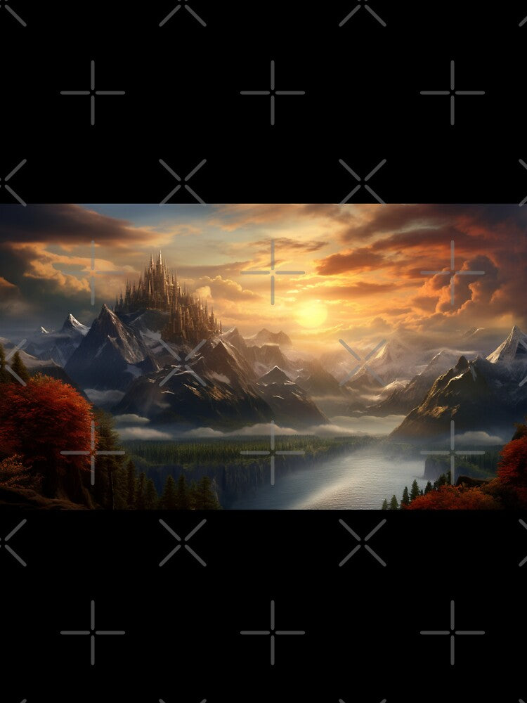 Fantasy Landscape - Frozen Castle by Fantasy Masterpiece