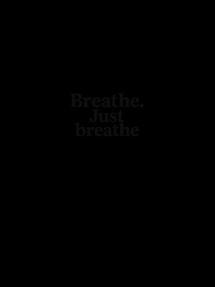 breathe. just breathe – Minimalist Mental Health Design by NestoraStudio
