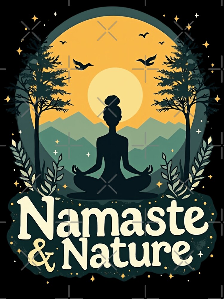 Namaste & Nature by PerkzPrints
