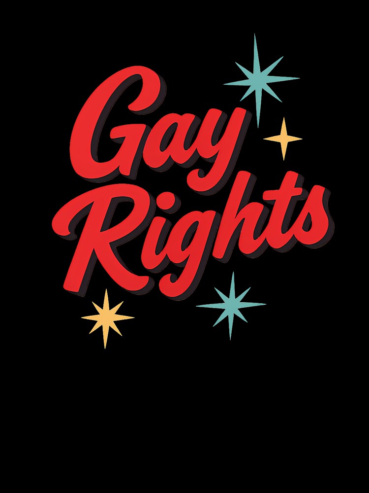Gay Rights – Retro Neon Art by Haus Of Sin
