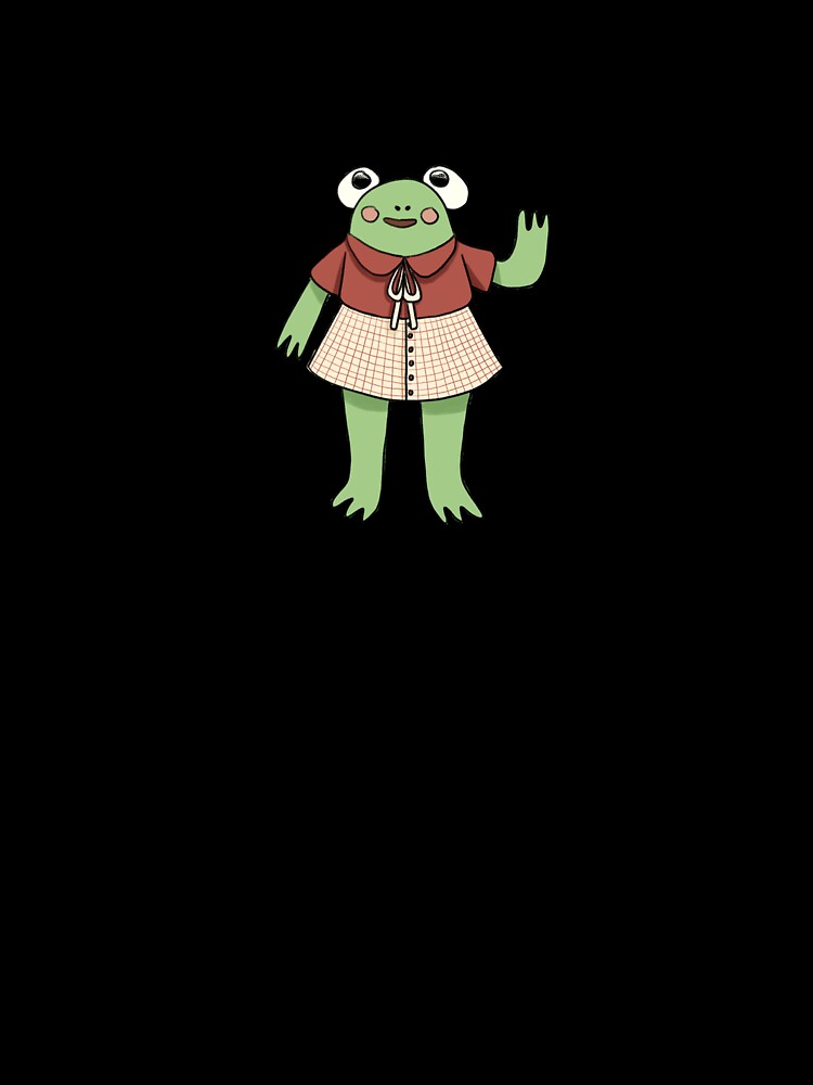Cute Frog With Skirt by hkkatty
