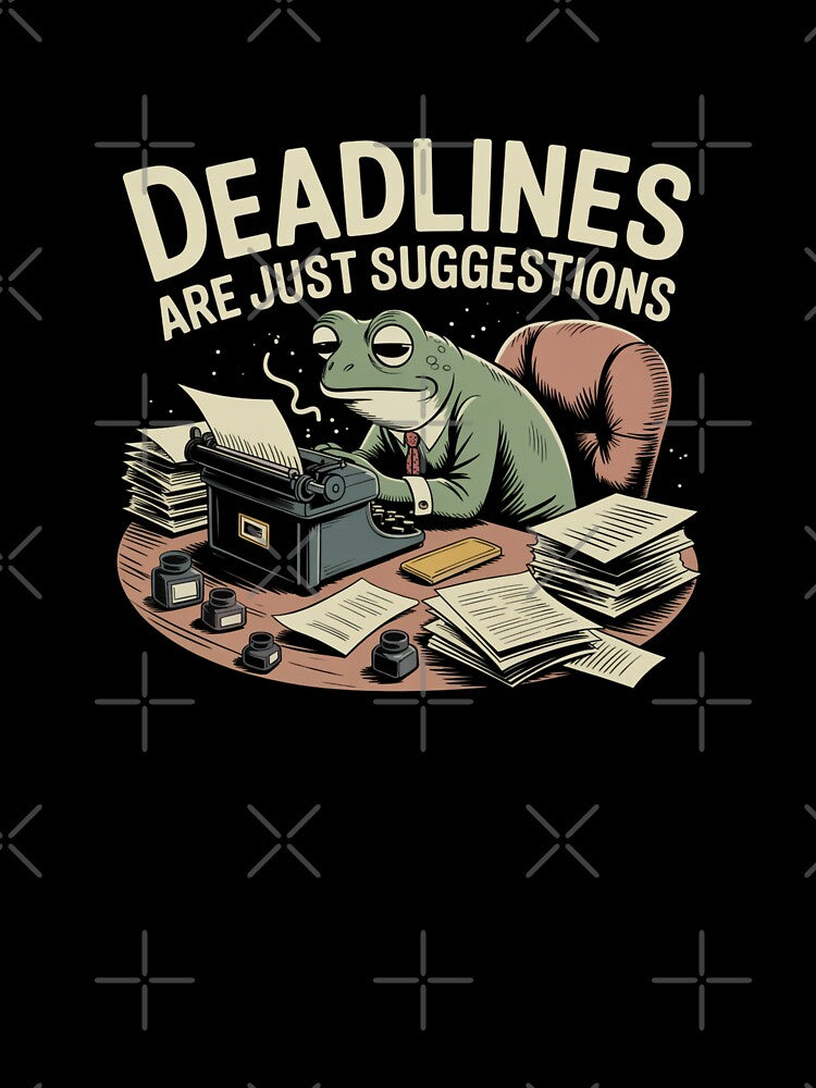 Deadlines Are Just Suggestions by theartfulaspie