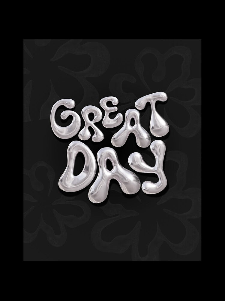 Silver Bubble "Great Day" Design by NikkaiArts