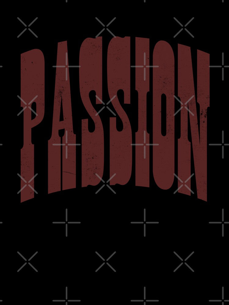 Passion Bold Distressed Retro Typography Design by trepiu