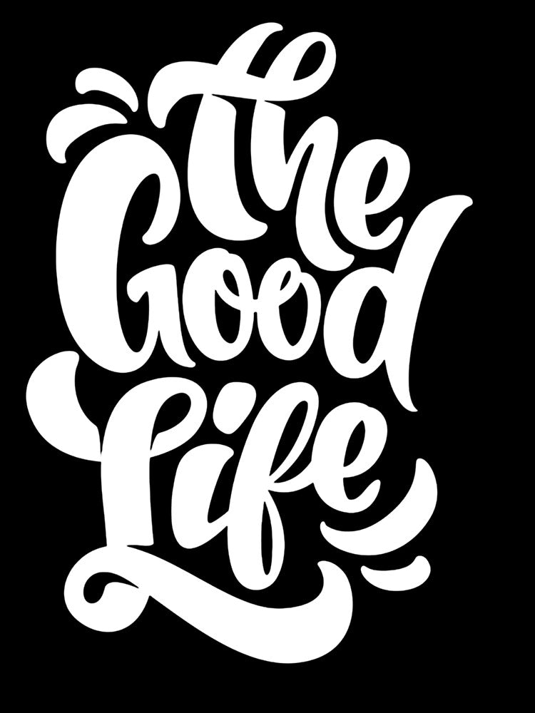 Uplifting Life Is Good Positive Quote Design by Ftiwa-boy