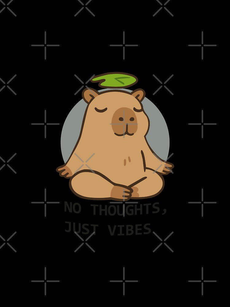 Zen capybara by SpringSpirit