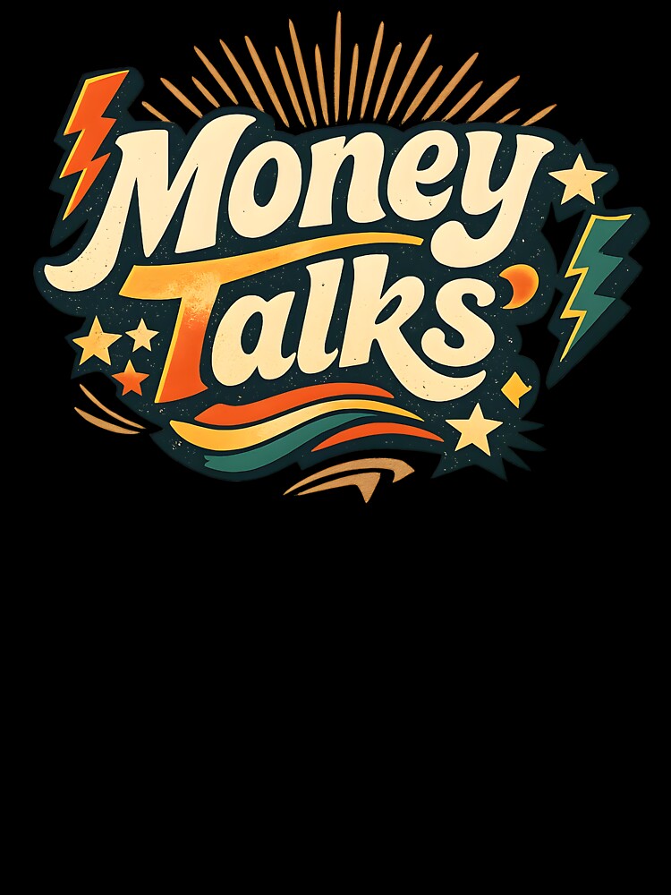 Money Talks – Bold Vintage Statement Logo by Dax Studio