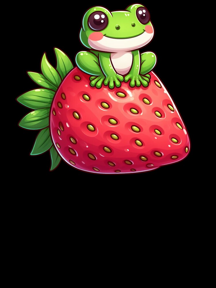 Strawberry Frog by Mama-and-Moo