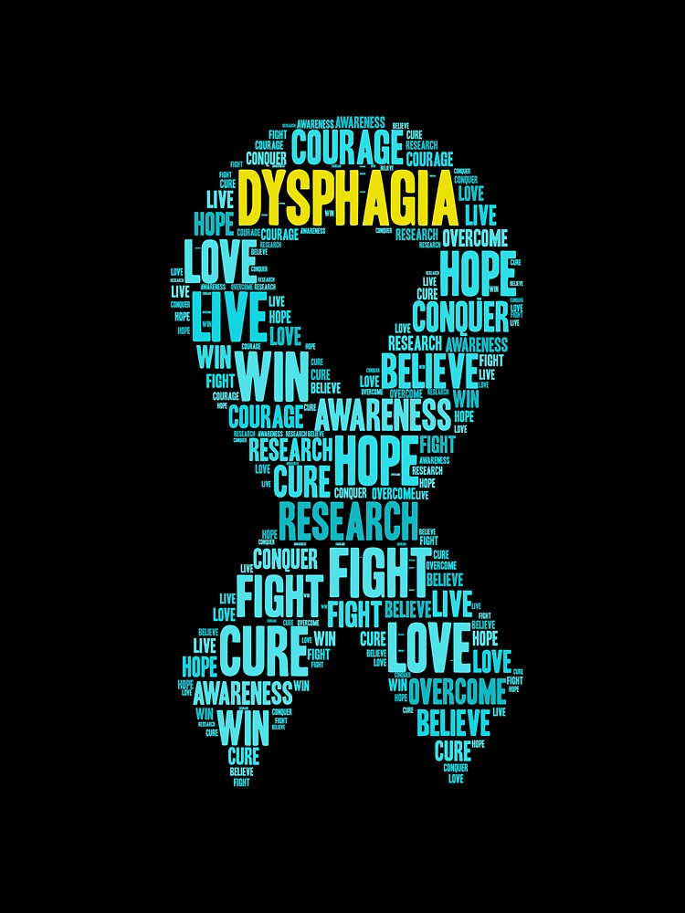 Dysphagia Awareness Month Ribbon by easyfuntees
