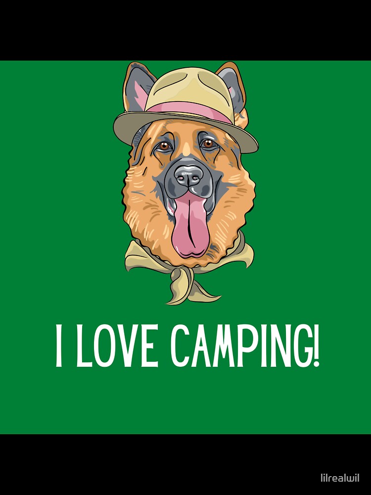 I Love Camping by lilrealwil