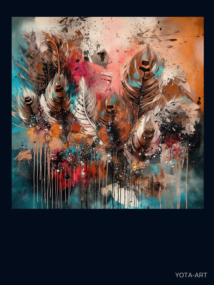 Modern Boho Art. Mesmerising Bohemian Art Painting. 2 by YOTA-ART