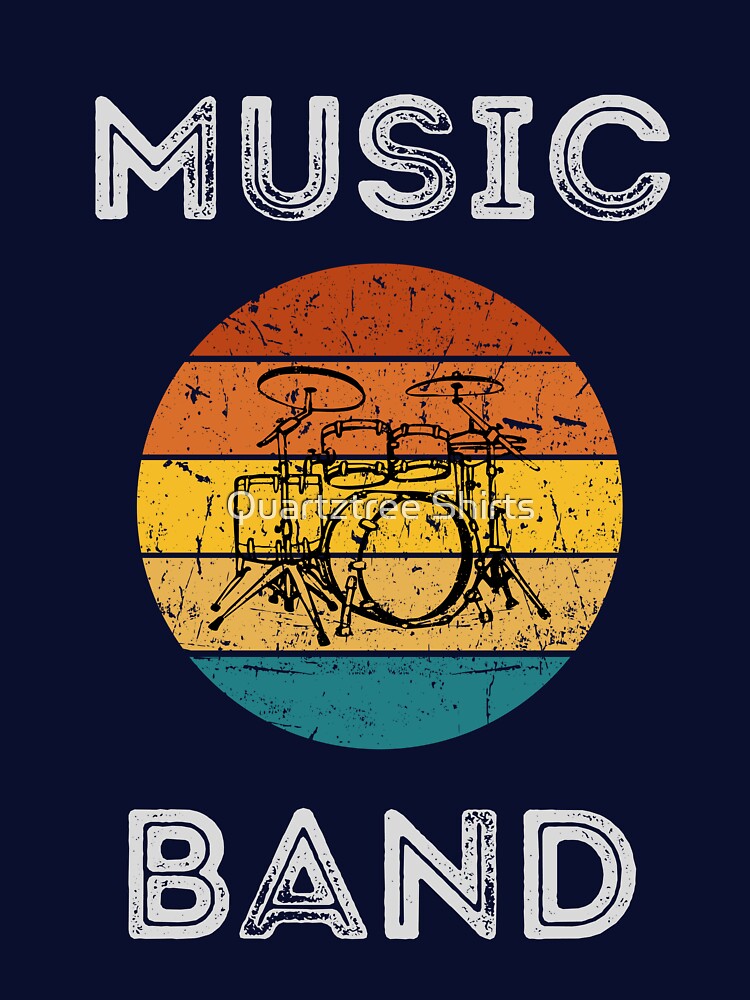 Music band drum. by Quartztree Shirts