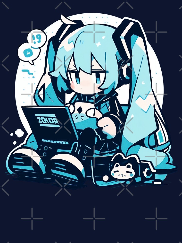 Nerdy Miku by ArtHouse55
