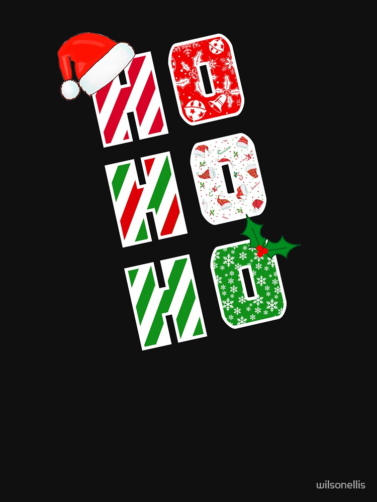 Holiday Santa Ho Ho Ho by wilsonellis