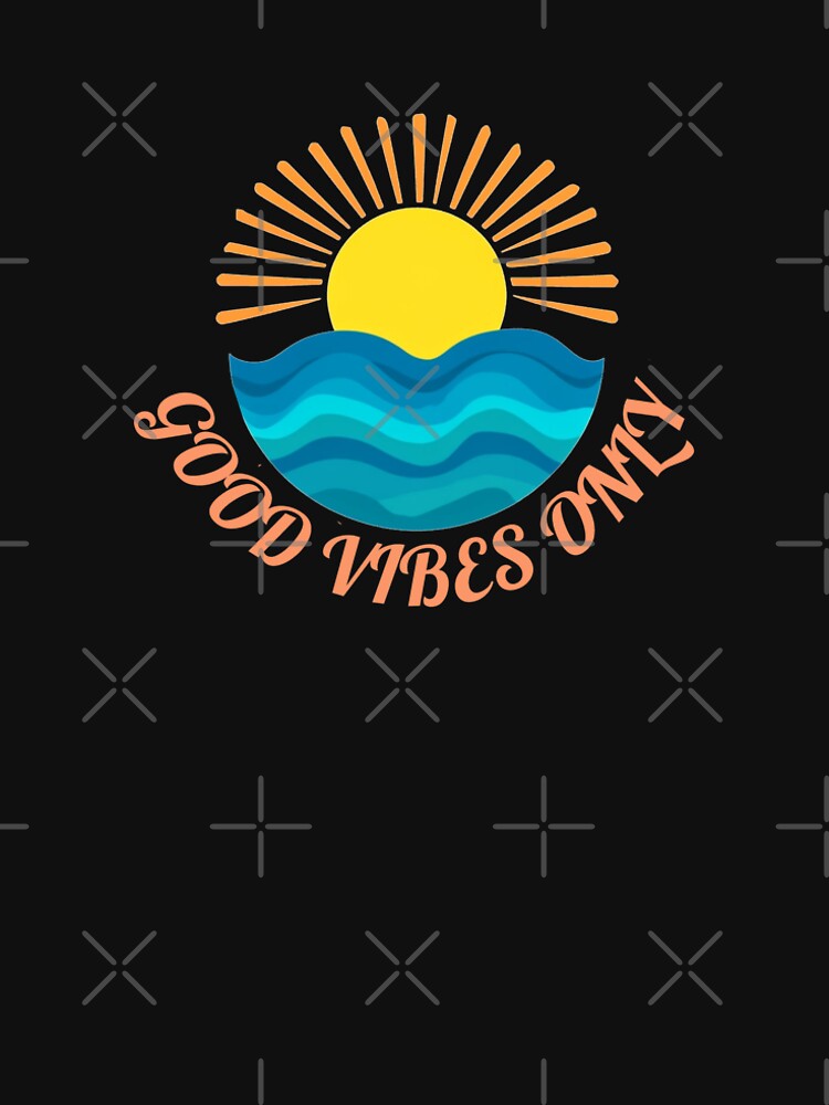 "Good Vibes Only – Retro Typography Aesthetic by -justb-