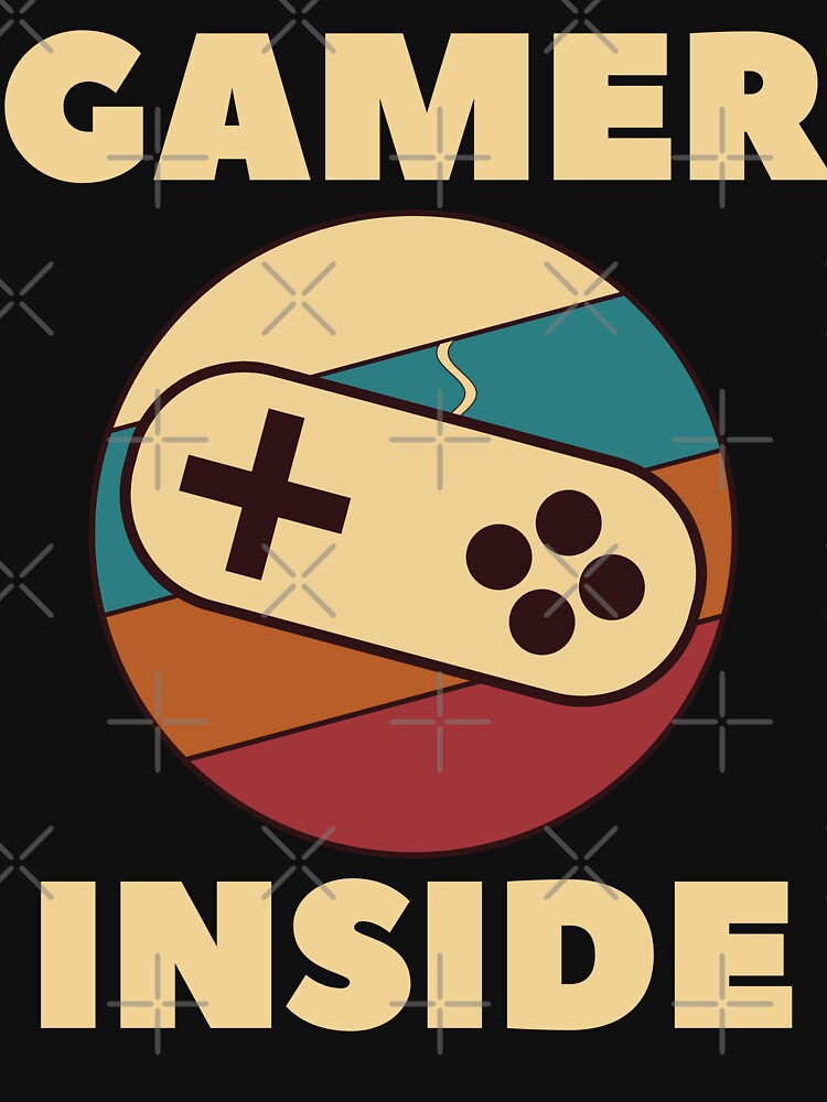 Show Your Gaming Passion with Gamer Inside Design by limos