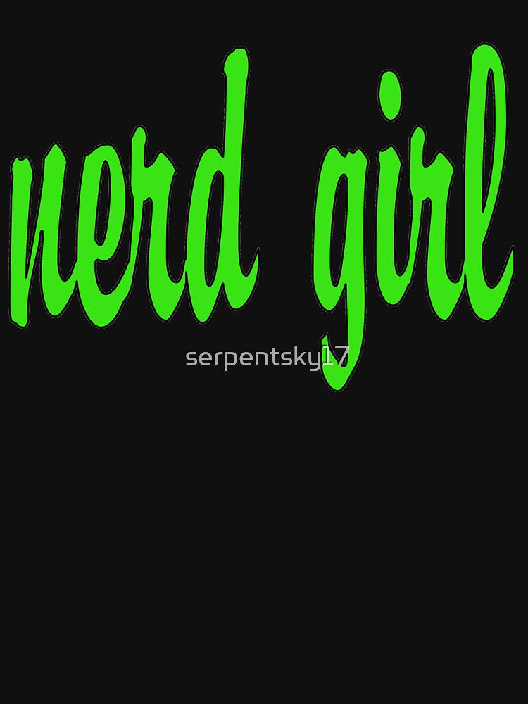 Nerd Girl by SerpentSkyArts