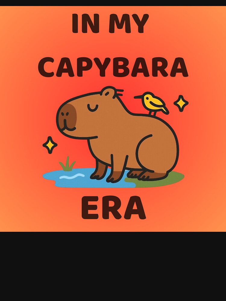 In My Capybara Era - Red by Lotus Love Tarot