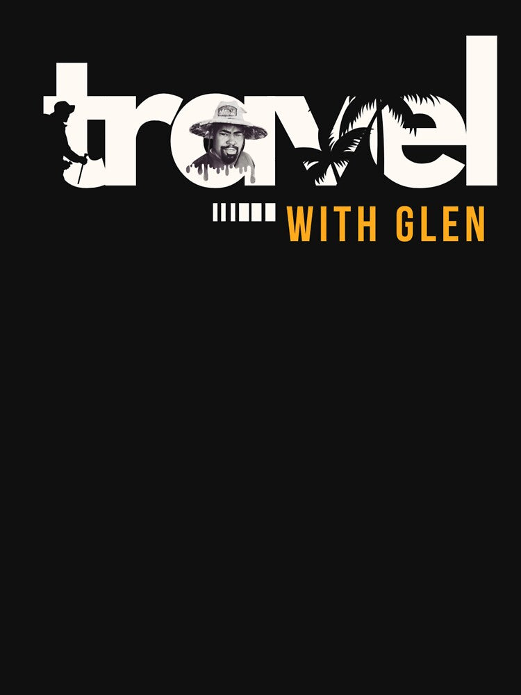 Travel With Glen V2 – Signature Travel Portrait Art | Adventure, Explorer & World Traveler Design by buycostarica