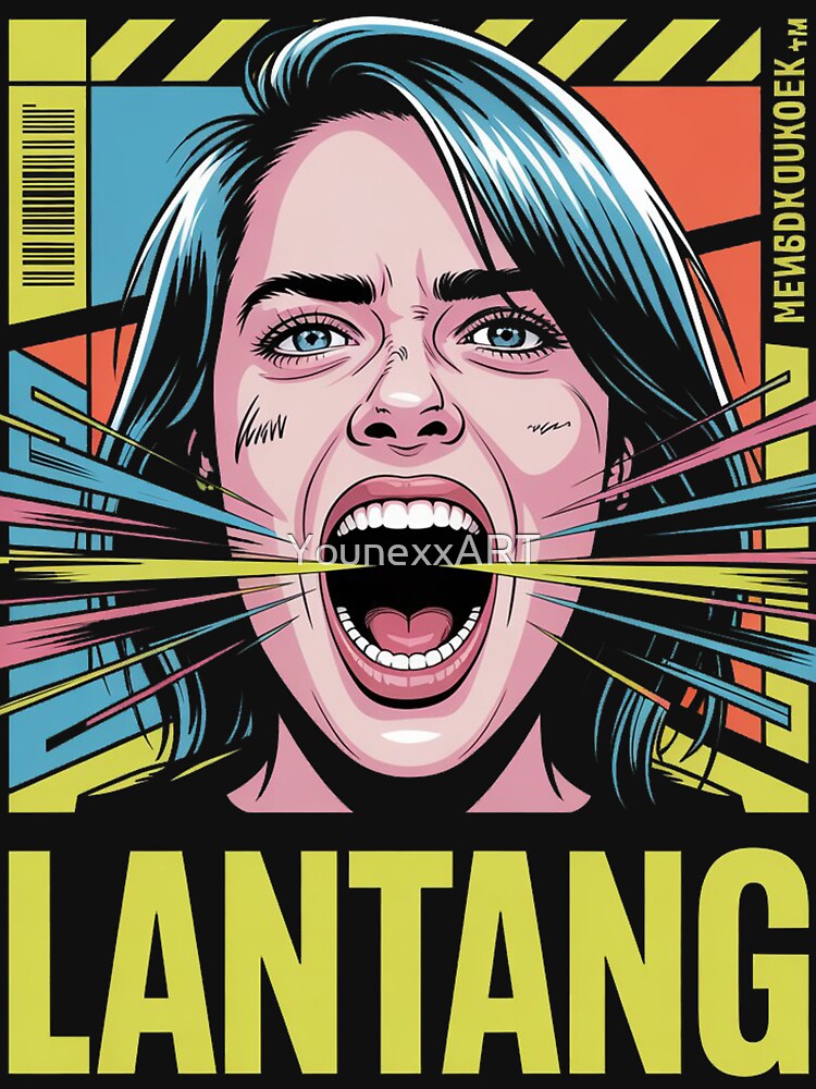 LANTANG – Bold Minimal Typography Statement by YounexxART