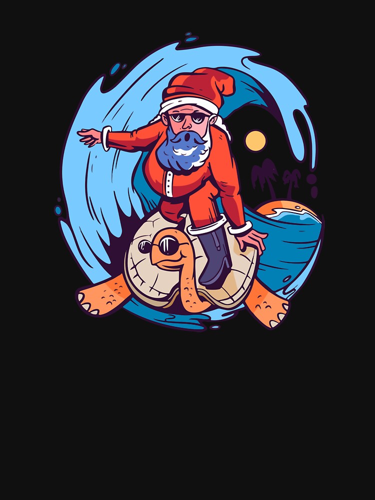 santa Surfing by zaher97