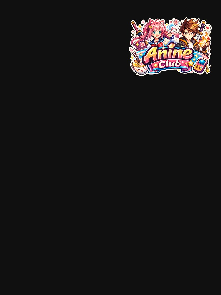 Colorful Anime Club Logo | Cute Anime Characters Sticker | Kawaii Manga Style Design by Pradeep  Chauhan