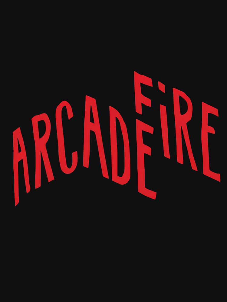 Bold Arched Text Graphic Apparel Item by Random-Toon