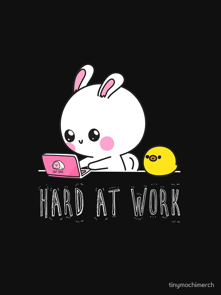 Hard at Work | Tiny Mochi Project by tinymochimerch