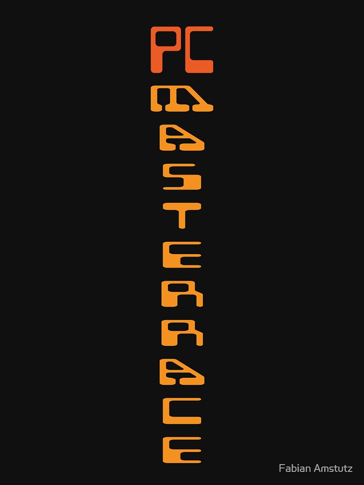 PC Masterrace - Gaming Shirt by Fabian Amstutz