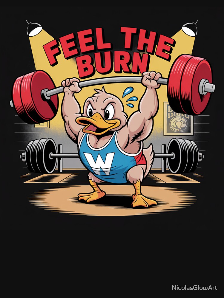 Feel The Burn | T-Shirt by NicolasGlowArt