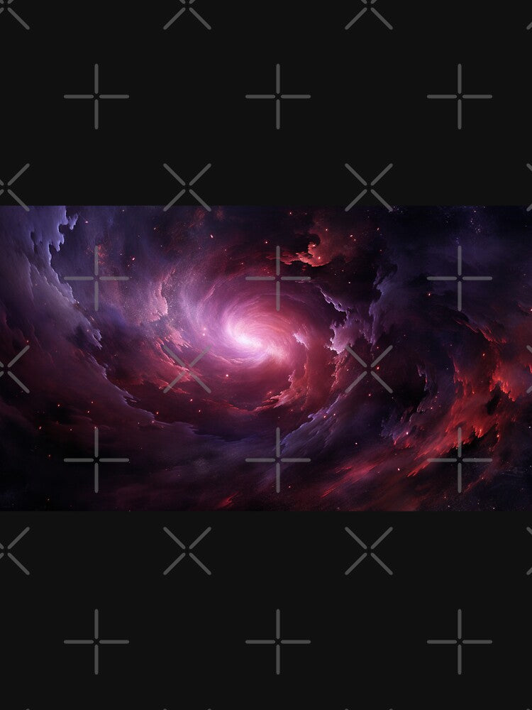 Dark Fantasy Landscape - Inside a Nebula by Fantasy Masterpiece