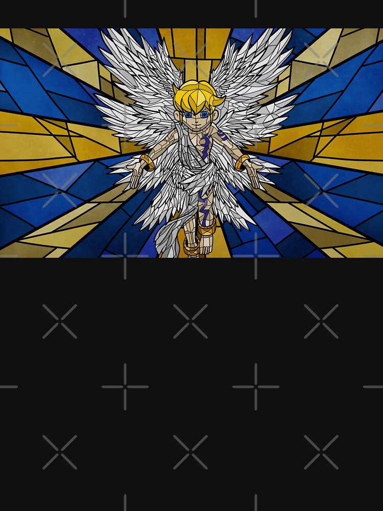 Lucemon Stained Glass by innergeekdesign