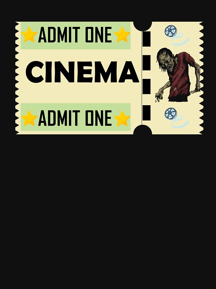 vintage ticket cinema movies scriptures by SeniorPrint99