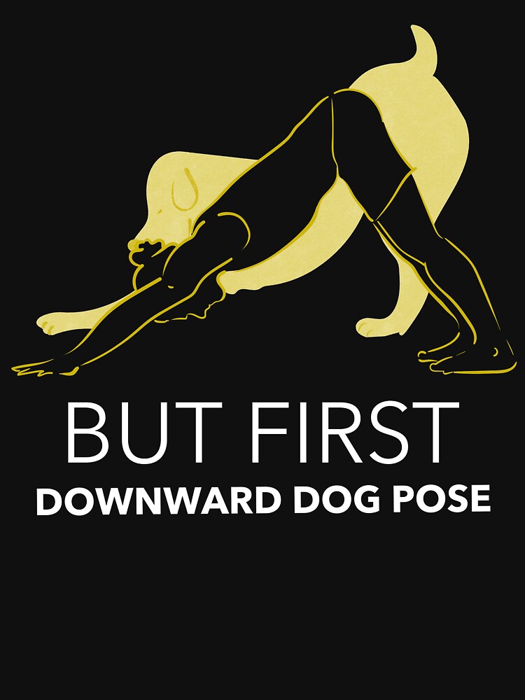 Yoga Downward Dog Pose by TitanRN