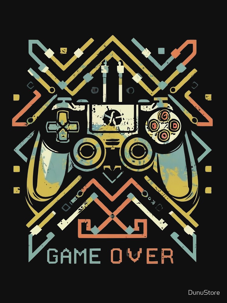 Game over Gaming controllers 2024 Computer Games by DunuStore
