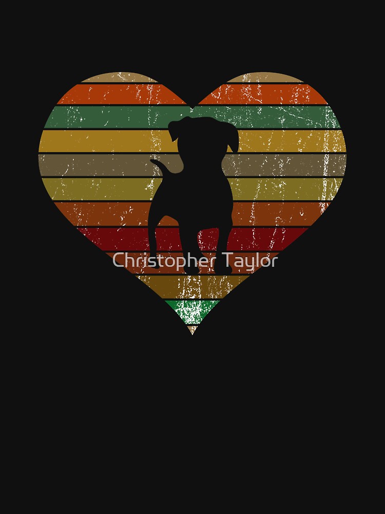 Retro Lovable Little Small Puppy Illustration by Christopher Taylor