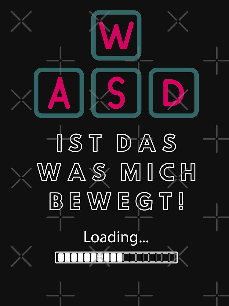WASD is what moves me :-) by Peter Kaul