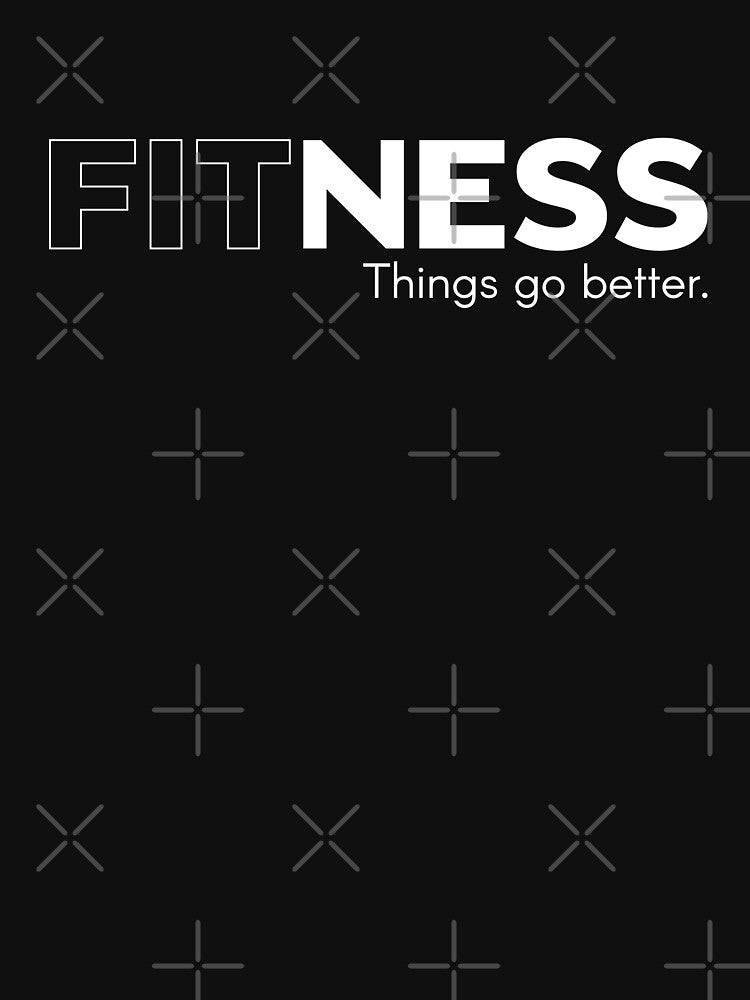 Fitness Things go better - Fitness quotes motivational by cruzzcreation
