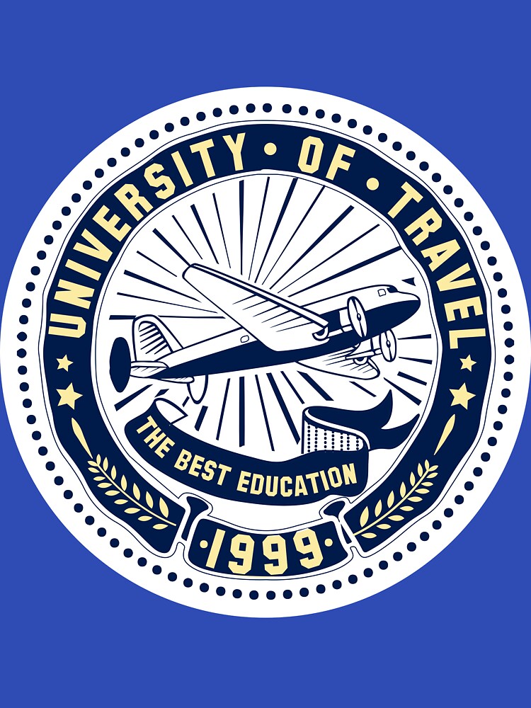 University of Travel Round Logo by groovygear