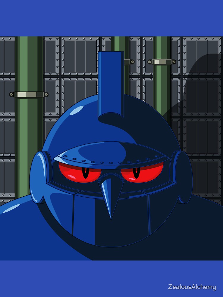Tetsujin 28 (Gigantor) Vector - Red Eye Variant by ZealousAlchemy